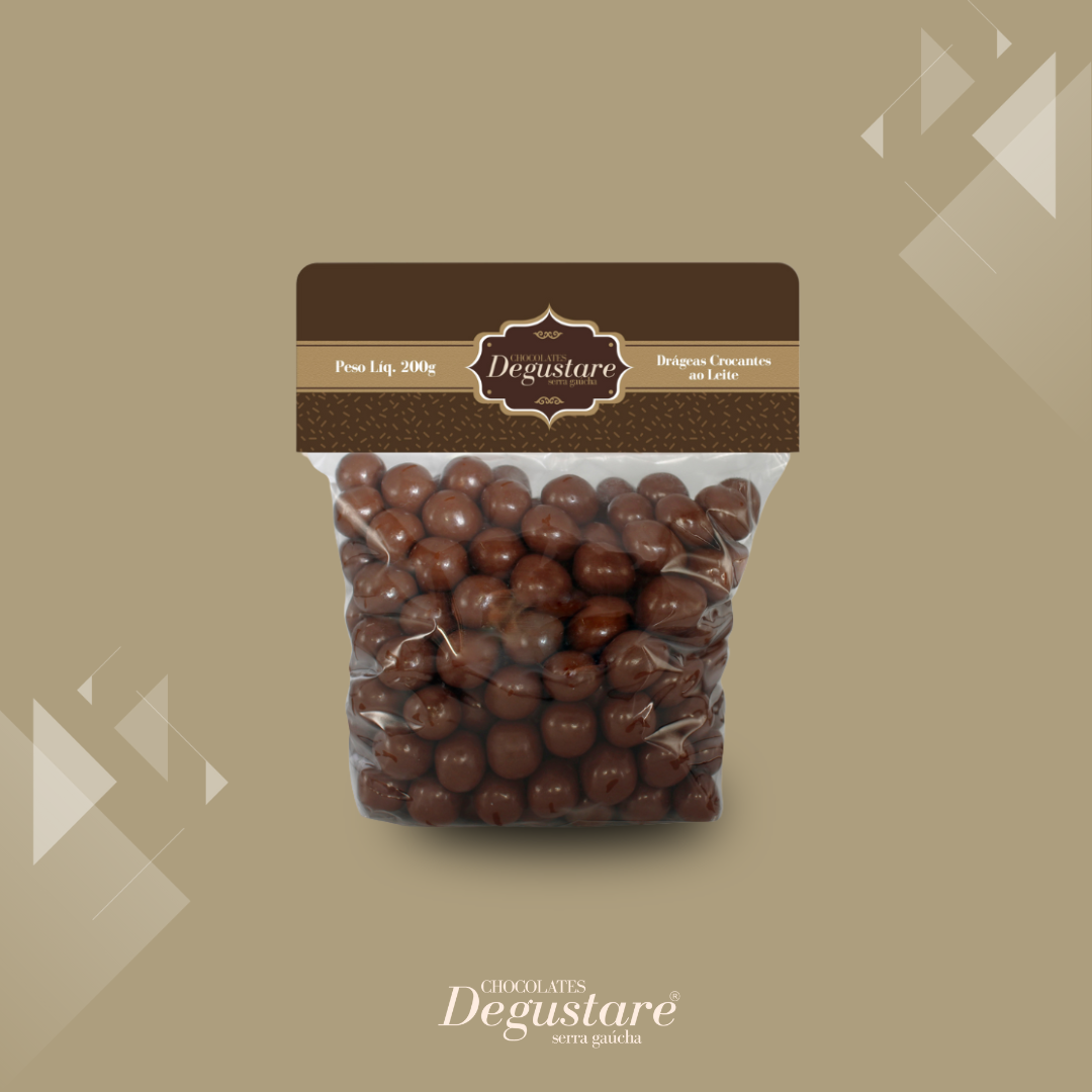 Cartucho Drágeas ao Leite