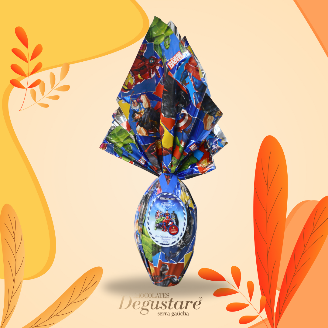 Ovo Chocolate ao Leite Heróis