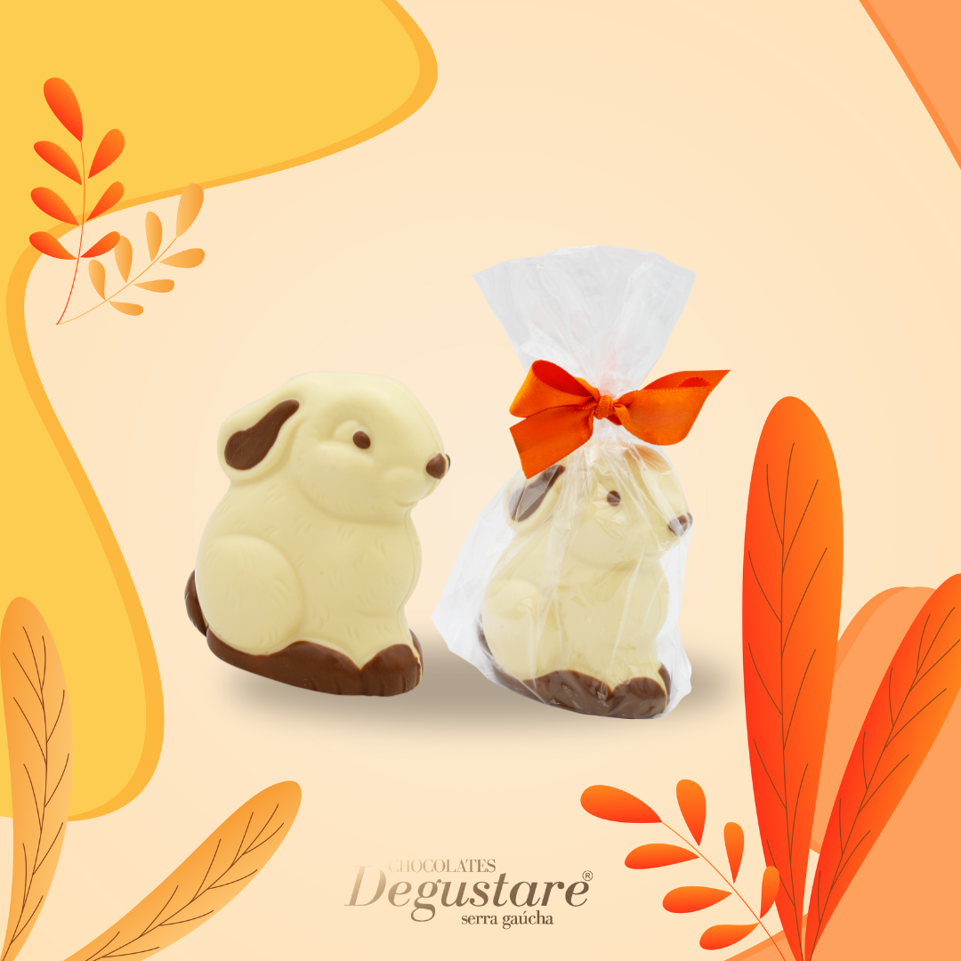 Coelho Chocolate Branco Onix